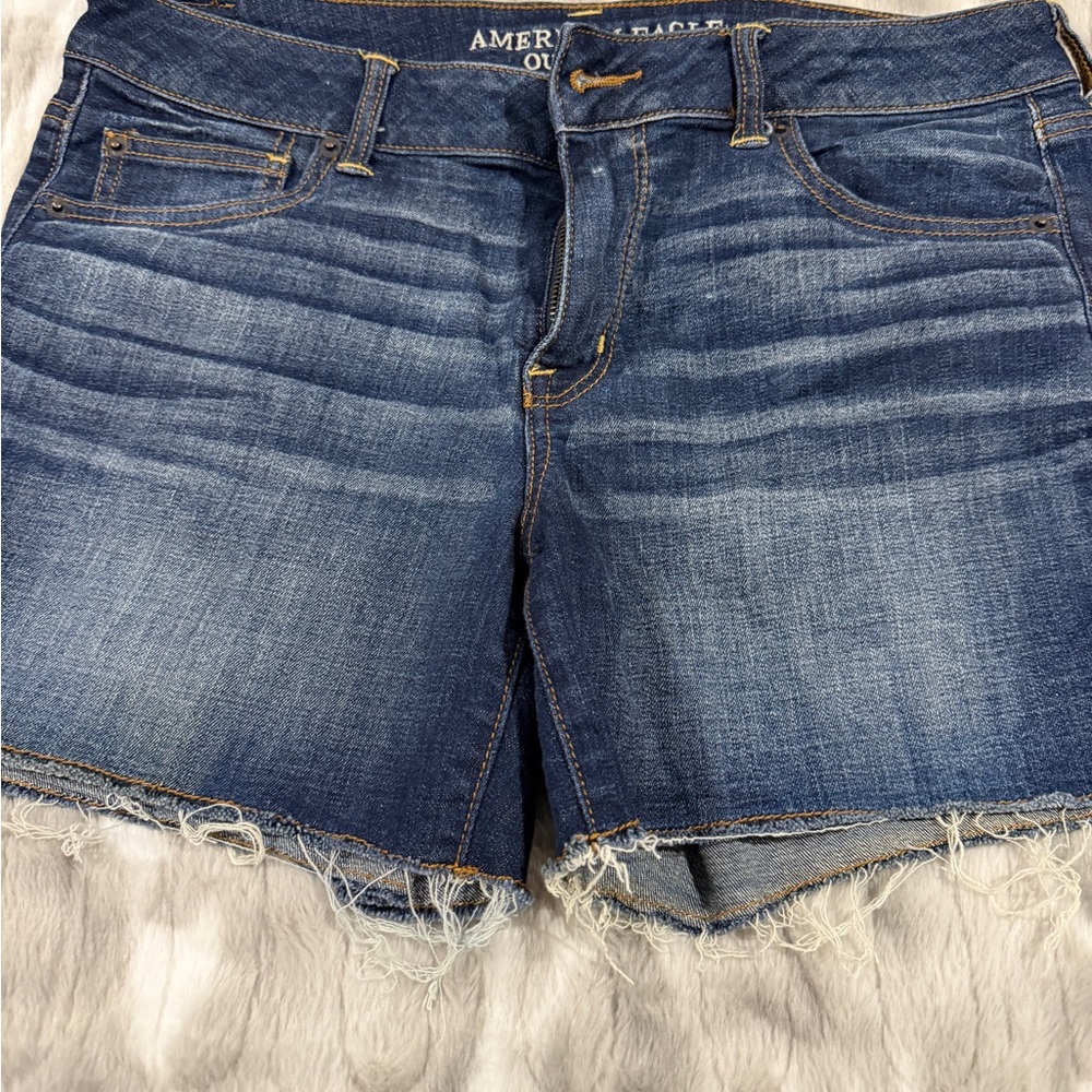 American Eagle Outfitters Women's Blue Denim Shorts